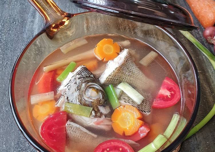 Resep Sup Ikan Asam Garam Yang Gurih