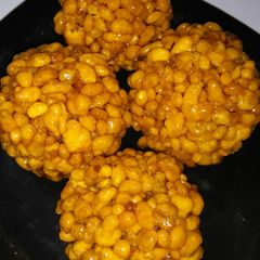 A picture of Mugiya ladoo.