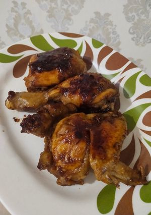 Foto resep Ayam Bakar Madu - Mpasi 18 Bulan (Hana 20 Bulan)