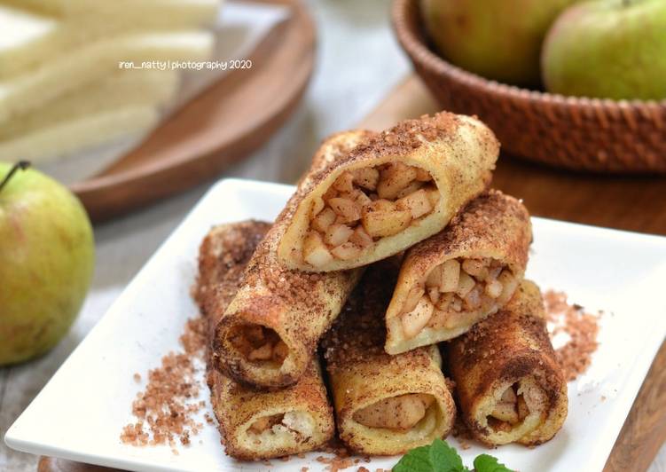 Resep Apple Pie French Toast Roll-Ups Anti Gagal