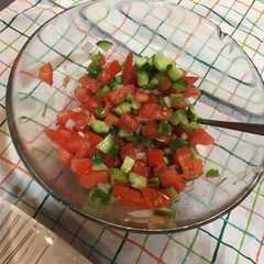 سلطه عربيه 🥒🍅-レシピのメイン写真