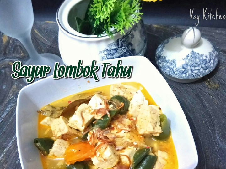 Bagaimana Menyiapkan Sayur Lombok Tahu - Tanpa Santan Anti Gagal