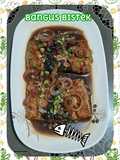 Bangus Bistek (Milkfish steak)