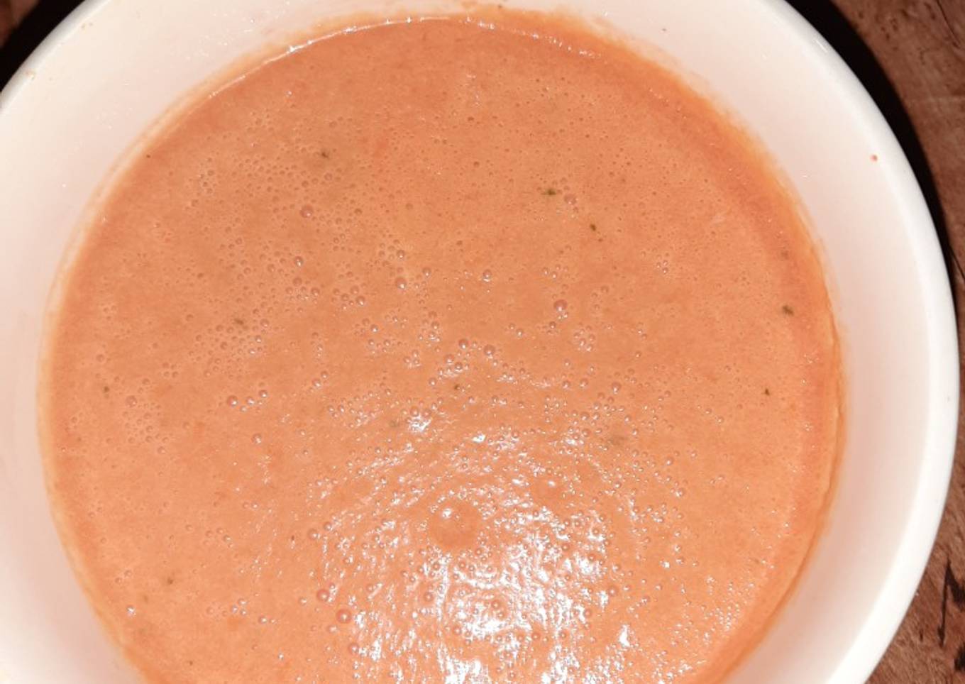 Gazpacho fácil y rápido