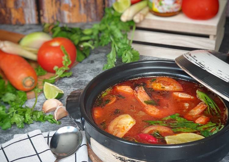 Langkah Langkah Memasak Tomyam Soup yang Sedap