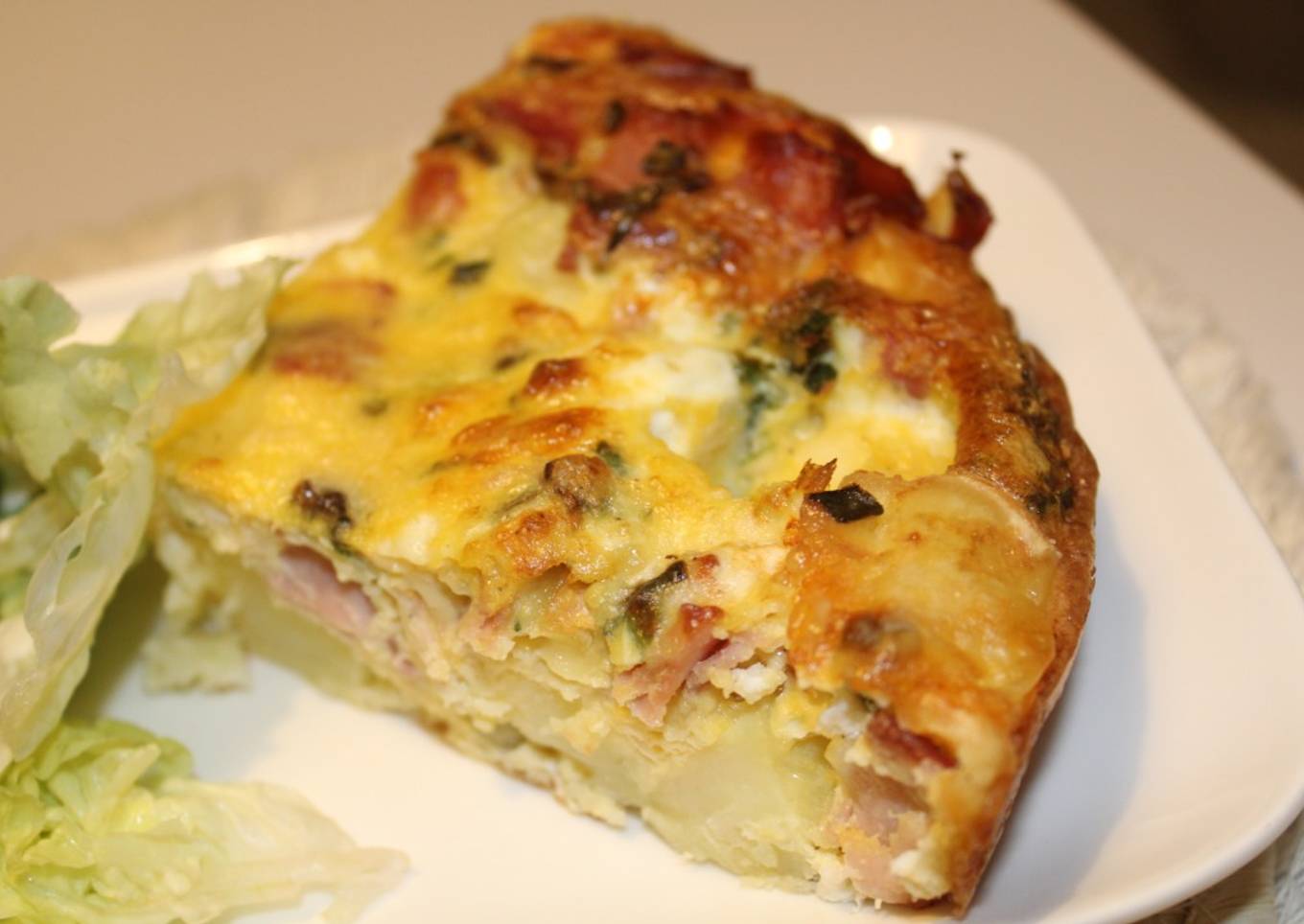 Tortilla de pommes de terre & raclette