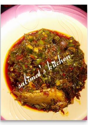 A picture of Spinach sauce.