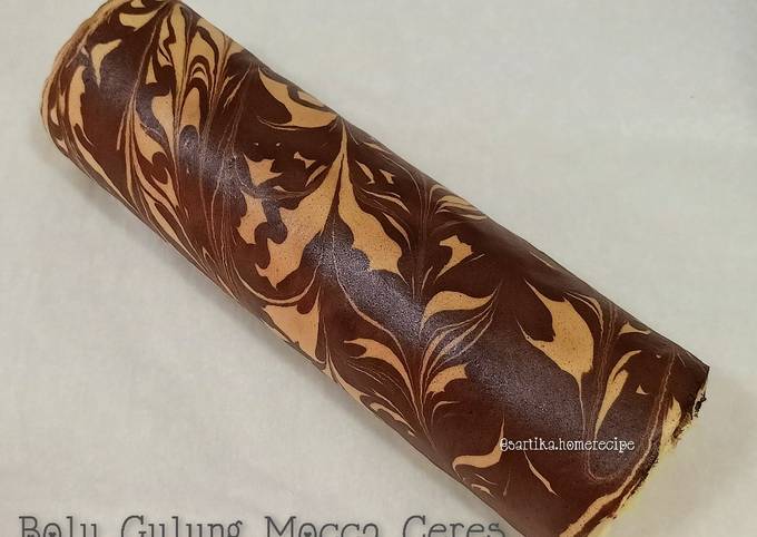 Recipe: Appetizing Bolu Gulung Mocca Ceres ala me 