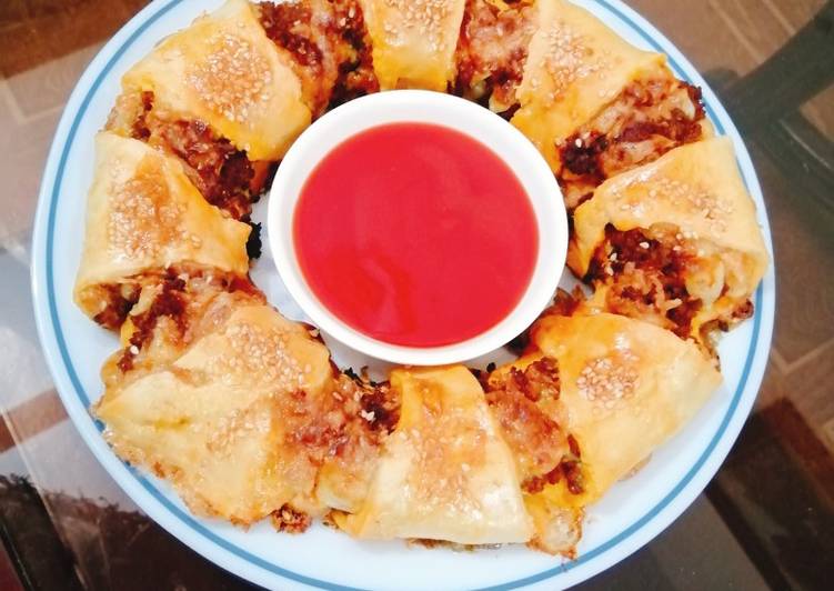 How To Make Your Cooking Taco crescent ring (eid spacial) Yummy