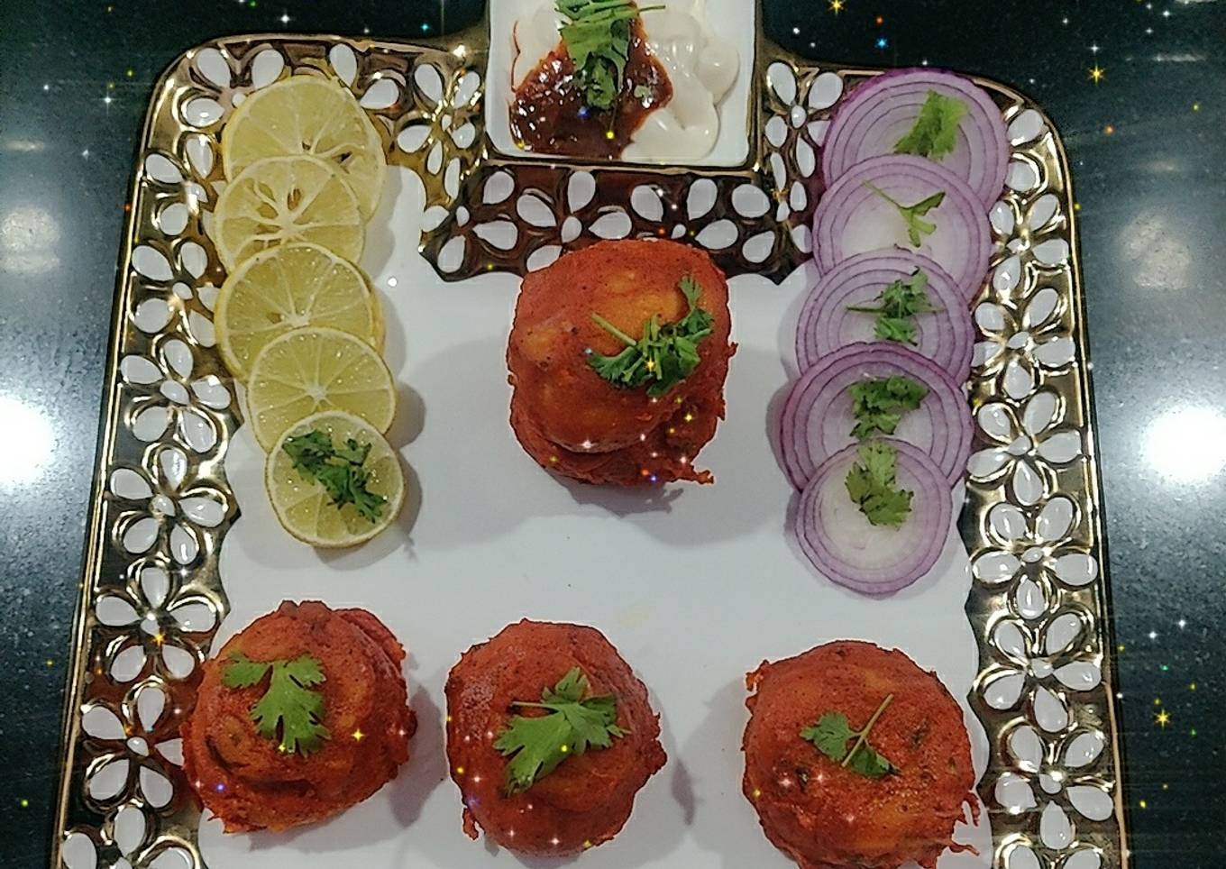 Tandoori momos recipe