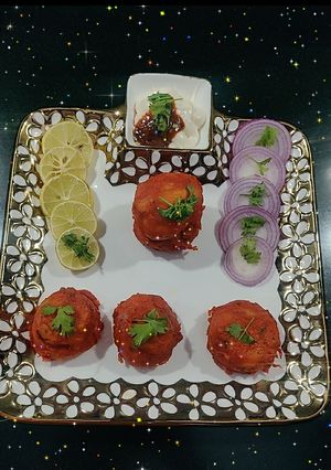 A picture of Tandoori momos recipe.