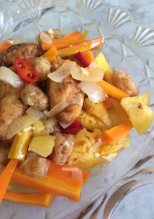 Foto resep Ayam nanas