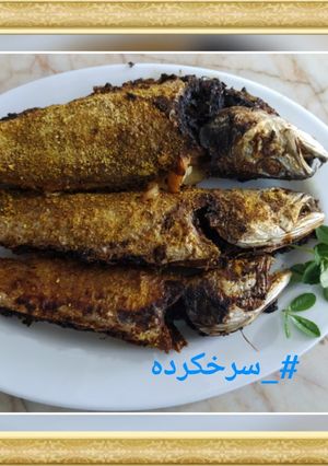 عکسی از دستور ماهی شکم پر عالی و خوش طعم
