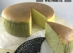 Foto resep The Real Japanese Cheese Cake in Keto Version #Allaire Cake Flour