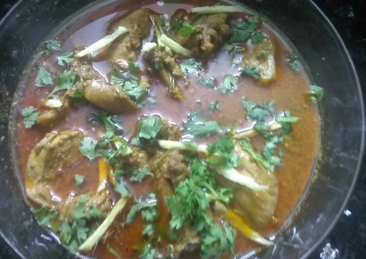 Steps to Prepare Award-winning Chicken deghi qorma