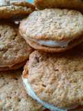 Vickys Easter Carrot Cake Sandwich Cookies, GF DF EF SF NF