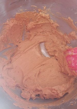 Una foto de Crema de manteca con café