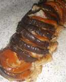 Serpenyős hasselback padlizsán