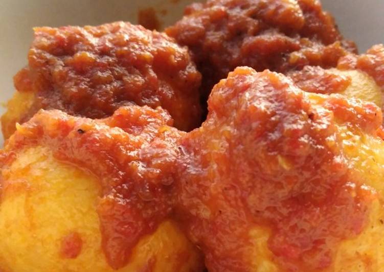 Balado tahu telor