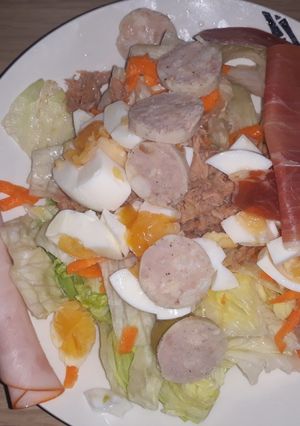 Una foto de Ensalada a mi manera