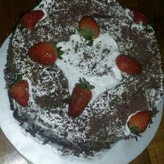 Black forest cake A picture of Black forest cake.