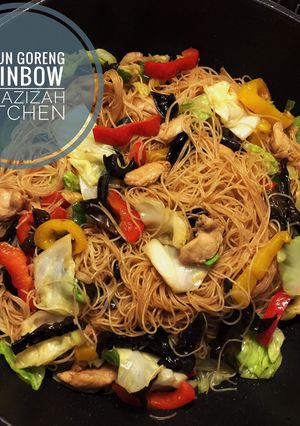 Foto resep Bihun goreng Rainbow