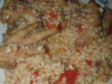 Pollo con arroz, o arroz con pollo