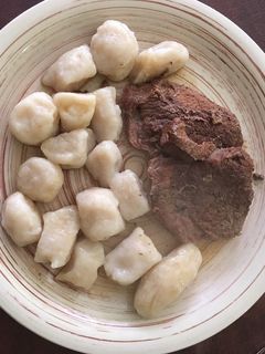 Una foto de Ñoquis caseros