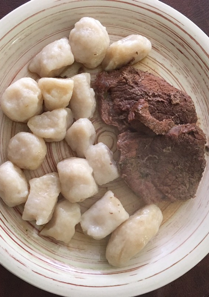 Una foto de Ñoquis caseros