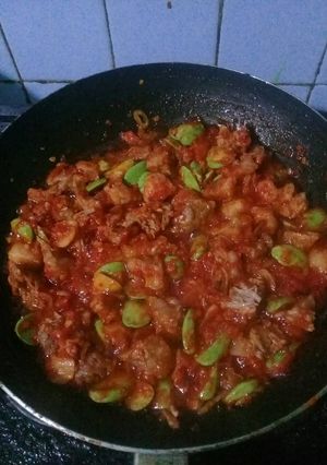 Foto resep Oseng sambelan daging#festivalresepasia#indonesia#daging sapi
