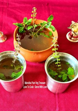 A picture of Panakam - Bhagwan Shri Rama's Favourite Pure & Divine Drink - Ramnavami Special Summer Sharbat.