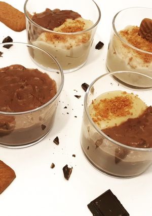 Une photo de Crème dessert légère et gourmande