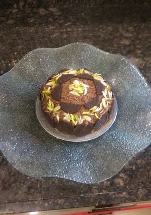 A picture of Treat choco and dry fruits cake.