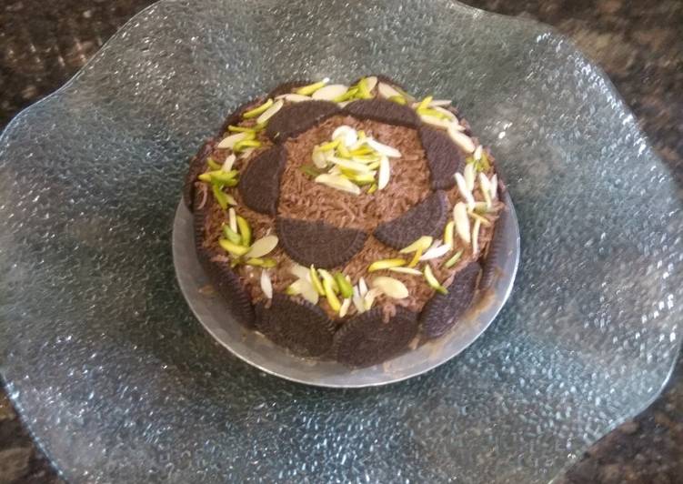 Step-by-Step Guide to Prepare Any-night-of-the-week Treat choco and dry fruits cake