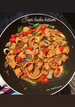 Foto resep Sapi Lada Hitam