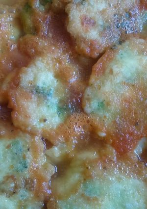 Una foto de Tortitas de brócoli