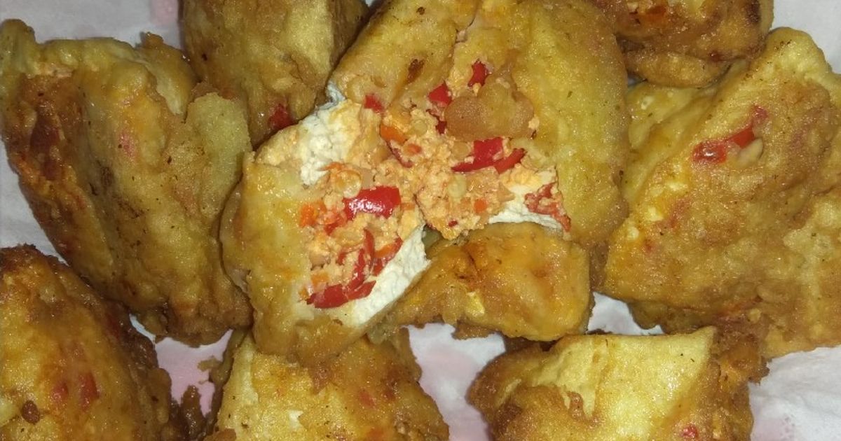 Resep tahu melet rumahan enak dan mudah - Cookpad