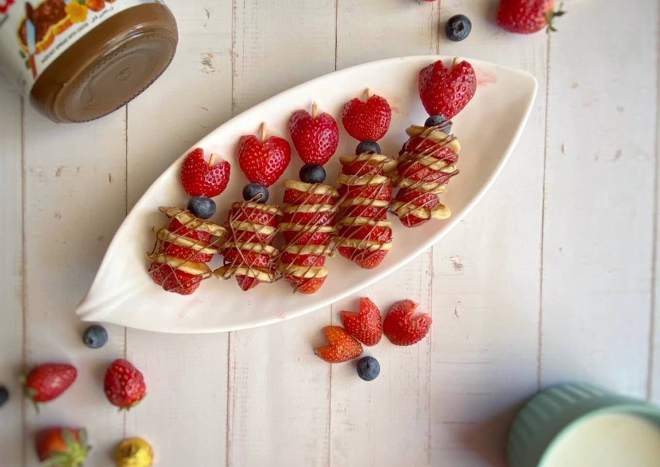pancake skewers