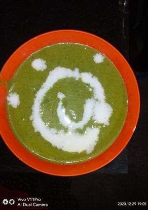 A picture of Spinach Soup.