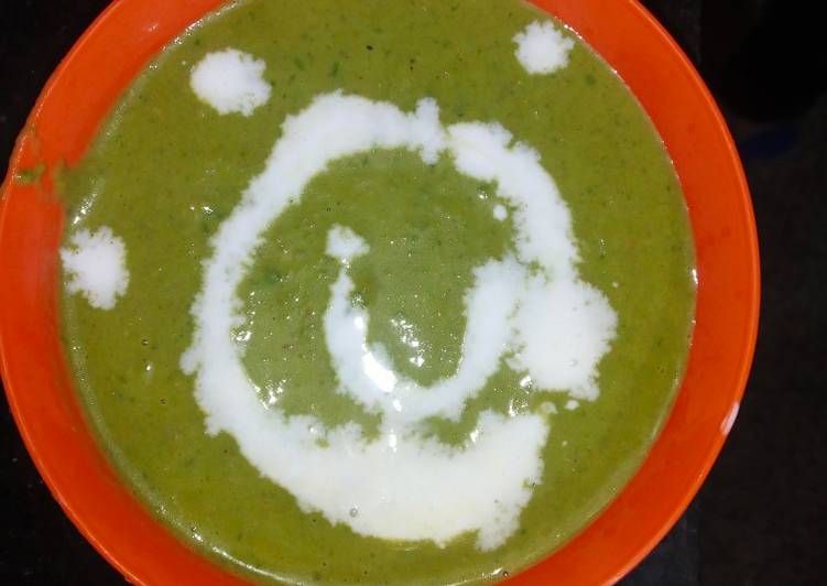 Recipe of Perfect Spinach Soup