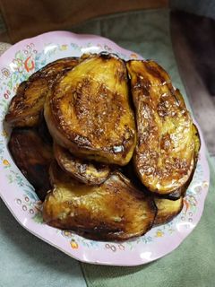 عکسی از دستور بادمجان سرخ شده