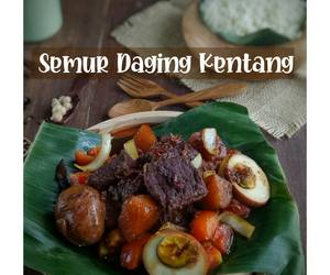 Resep Mudah Semur Daging Kentang Yummy Mantul