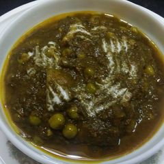 A picture of Harabhara aloo matar.