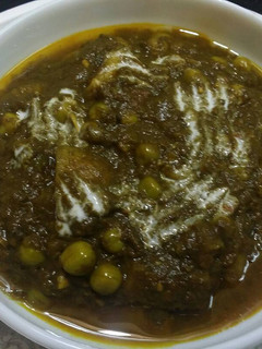 A picture of Harabhara aloo matar.