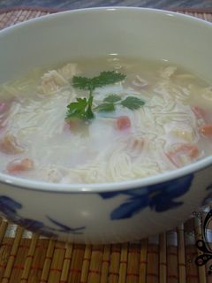 Una foto de Sopa de pollo