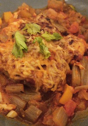 Une photo de Gratin de blettes à la provençale