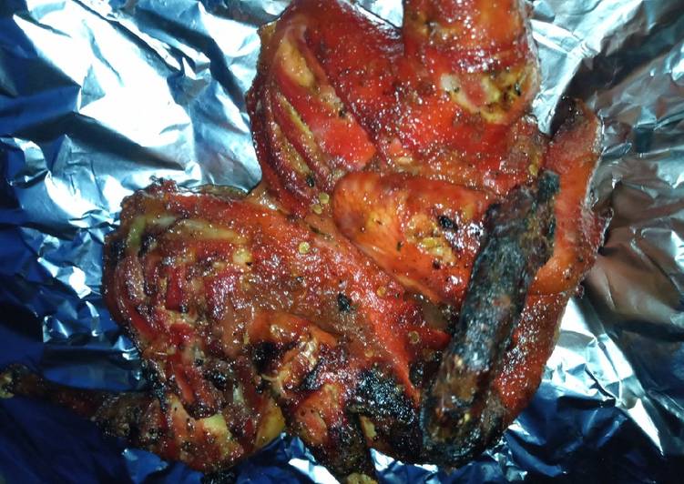 Simple Way to Prepare Perfect Grilled Hausa chicken