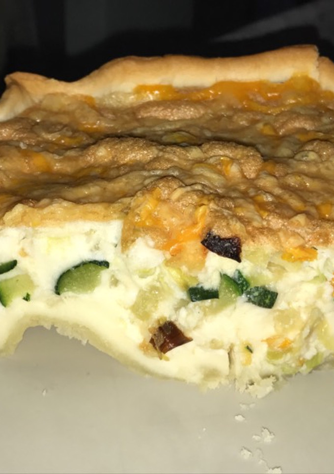 Una foto de Quiche de verduras light