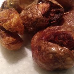 A picture of Triple cooked smashed fries.