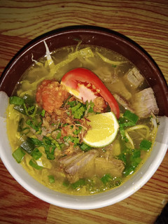 Foto resep Soto ayam kuah kuning spesial